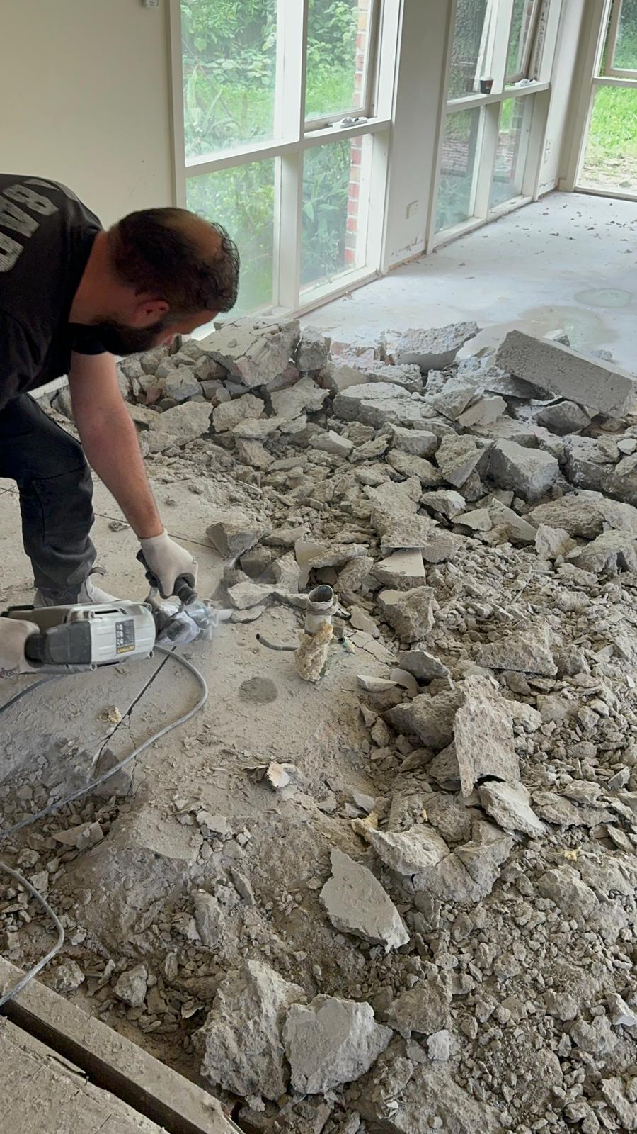 Hand Demolition & Machinery Work